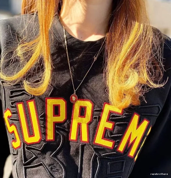 XL Grey Neck M White 20SS Embroidered Blue S Highest Logo Hoodie Black Crewneck Kanji L Royal Round 0820